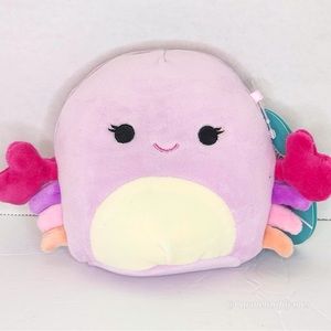 CAILEY 🦀 Pink Crab Original Squishmallow By Kellytoy NWT
